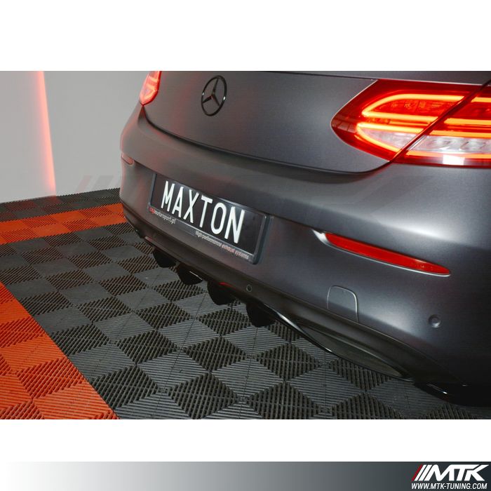 Rajout arriere Maxton  Mercedes-Benz Classe C W205 Coupé AMG-LINE